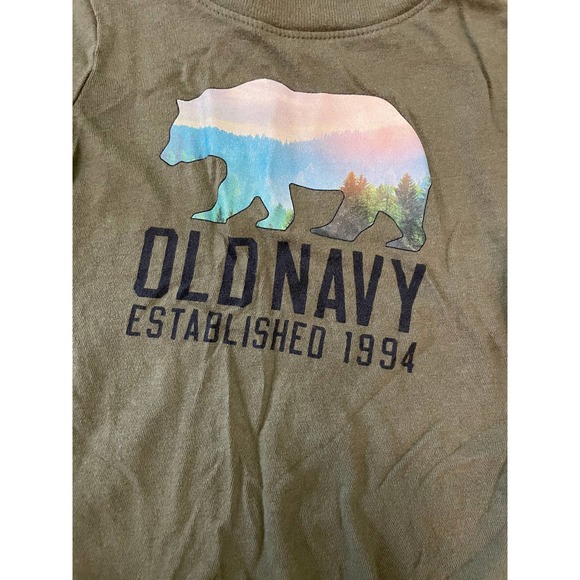 Old Navy Bear Shirts with Scenic View- Size 12-18m - Picture 2 of 6